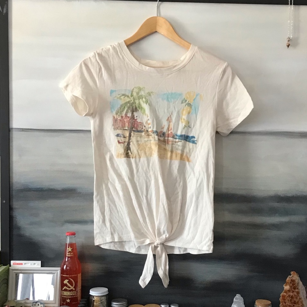women's beach t-shirt